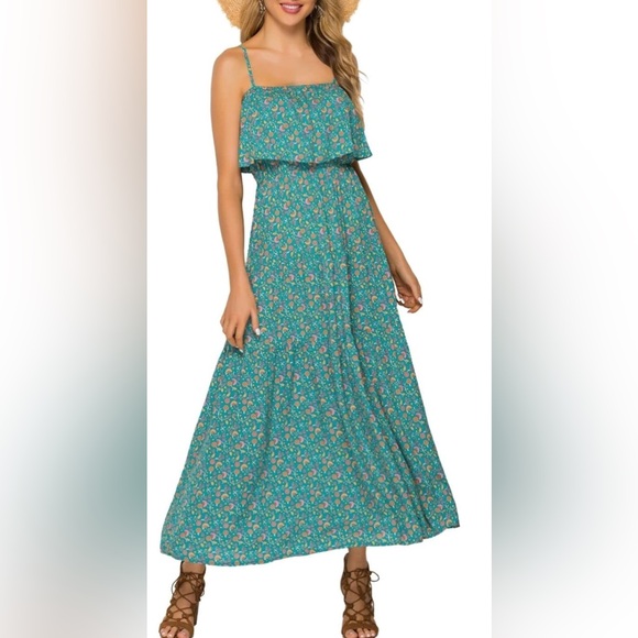 Amazon Dresses & Skirts - Unilexi Ruffles Collar Off The Shoulder dress size medium